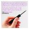 LAMEL Liquid Long Lasting Eyeliner With Hard Brush, 4ml, 402 Graphite Black