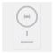 West Point Magnetic Wireless 10000mAh Power Bank, White, WP-1200