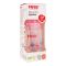 Farlin MomFit PP Standard Neck Feeding Bottle, 0+ Months, Red/Rabbits, 140ml, AB-41011-G