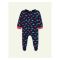 IXAMPLE Boys Terry Dino Romper, Navy Blue, IXSRS 21315