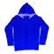 IXAMPLE Boys Blue Cable-knit Zipper Hoody, Blue, IXWBHJ 140511