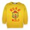 IXAMPLE Boys Roar Wild Sweatshirt, Mustard, IXWBSS 650111