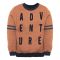 IXAMPLE Boys Adventure Embroidered Sweatshirt, Ochre, IXWBSS 650251