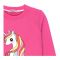 Ixample Girls Unicorn Printed Sweatshirt, Pink, IXWGSS 74035