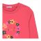 Ixample Girls Floral Printed Sweatshirt, Coral, IXWGSS 74038