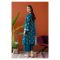 Orient Textile Unstitched 3 Piece Embroidered Khaddar Shirt, Khaddar Pant & Khaddar Dupatta, Teal, 56678