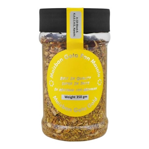 Maizban Plain Pan Masala, Jar, 350g