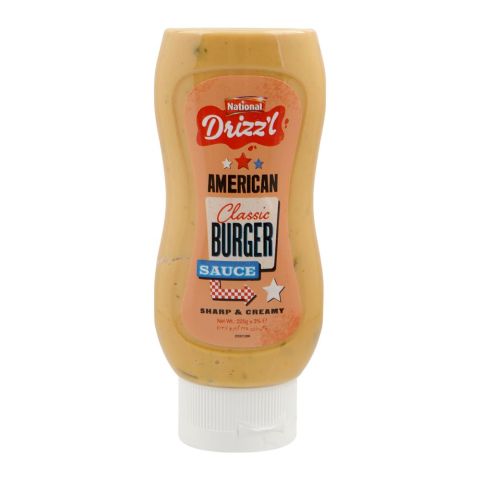 National Drizzl American Classic Burger Sauce, 225g