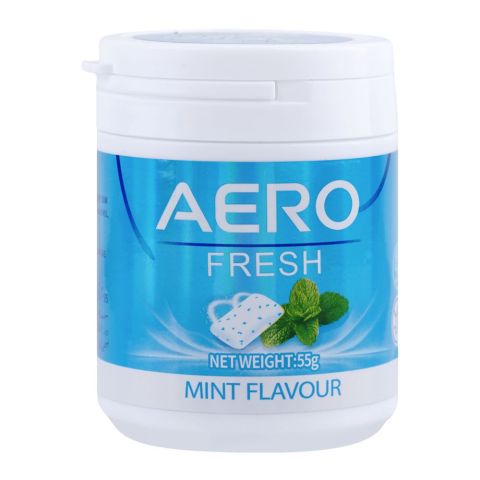 Aero Fresh Mint Gum, 55g