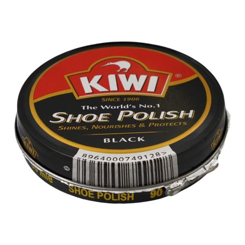 Kiwi Shoe Polish Black, 90ml
