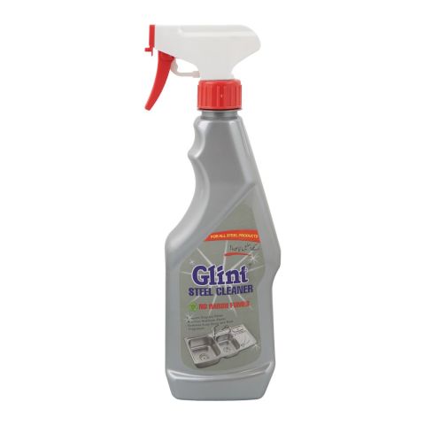 Glint Steel Cleaner, 500ml Spray