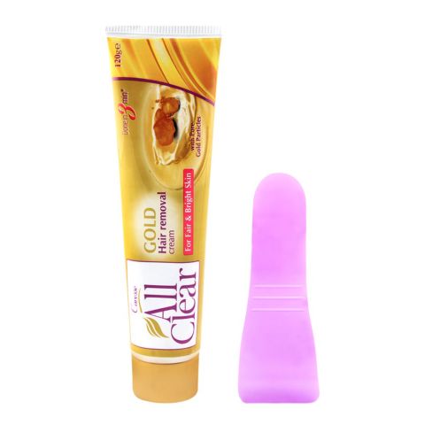 CARESSE All Clear Hair Removal Cream 120GM Gold