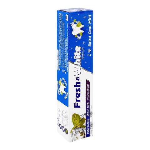 Fresh & White Extra Cool Mint Toothpaste, 160g