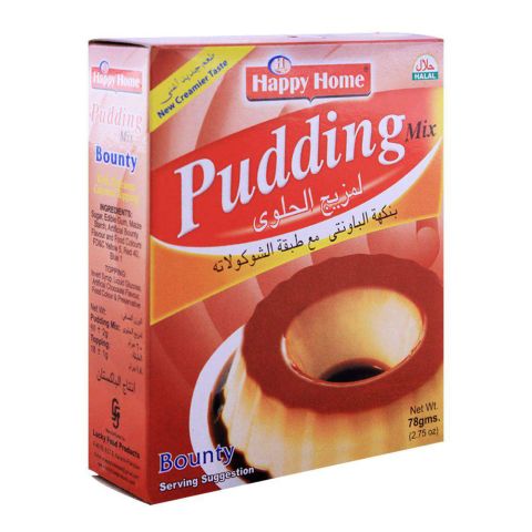 HAPPY HOME PUDDING MIX BOUNTY 78GM