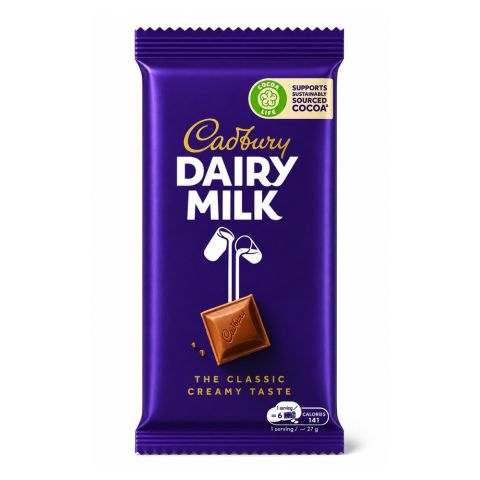 Cadbury Dairy Milk Chocolate, 27g