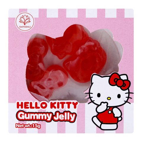 Daffodils Hello Kitty Gummy Jelly, 15g
