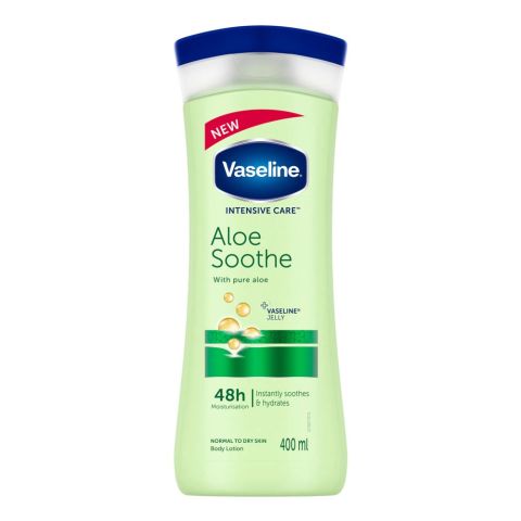 Vaseline Intensive Care Aloe Soothe Lotion 400ml (Imported)