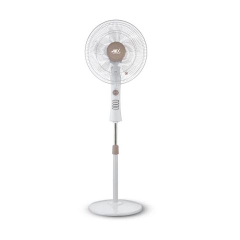 Anex Deluxe Stand Fan, 16 Inches, 60W, 220-240V, Black, AG-5053