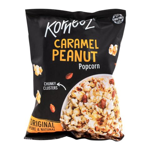 Korneez Caramel Peanut Popcorn, 80g