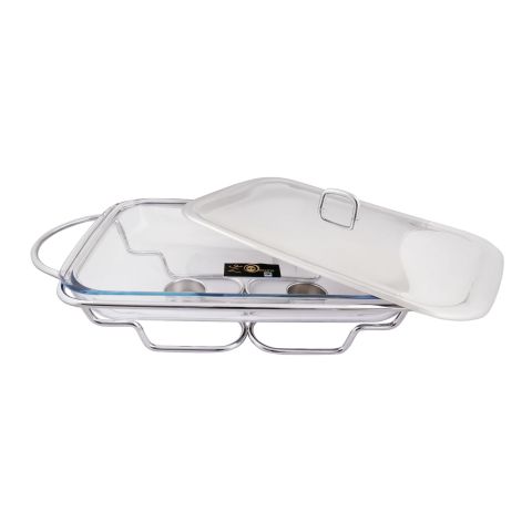 Food Warmer With Glass Dish, 3 Liters, K-207