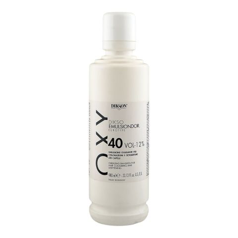 Dikson Dikso Emulsiondor Eurotype Developer 12% 40 Vol, For Hair Colouring & Lightening, 980ml