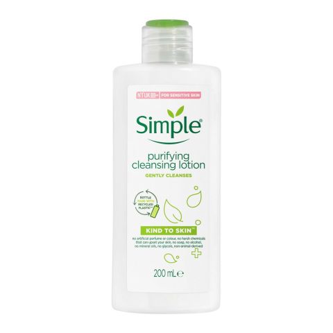Simple Kind To Skin Purifying Cleansing Lotion, 200ml