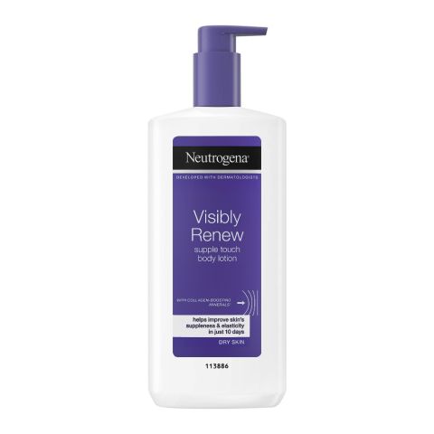 Neutrogena Visibly Renew Supple Touch Body Lotion, Dry Skin, 400ml