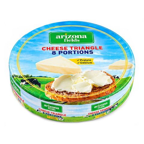 Arizona Fields Cheese Triangles, 100g, 8-Pack