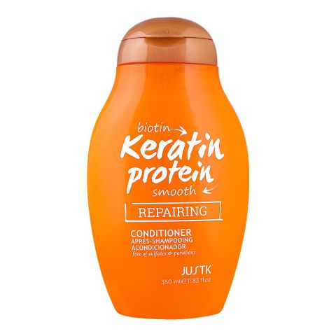 JUSTK Biotin, Keratin Protein, Smooth Repairing Conditioner, 350ml