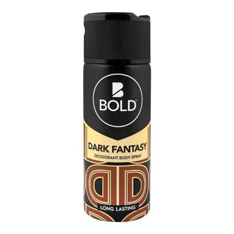 Bold Dark Fantasy Long Lasting Deodorant Body Spray, For Men, 150ml