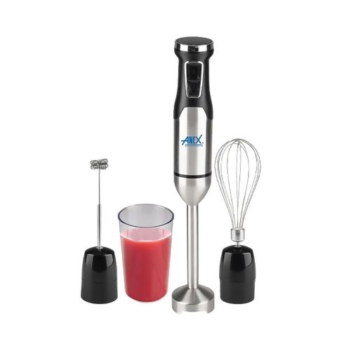 Anex Deluxe Hand Blender, 1000W, 220-240V, Black, AG-146