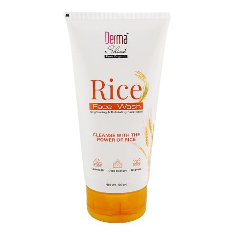 Derma Shine Rice Face Wash, 120ml