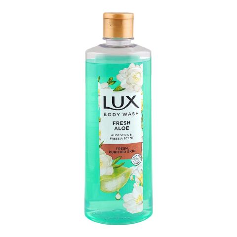 Lux Fresh Aloe Vera & Freesia Scent Body Wash, 520ml