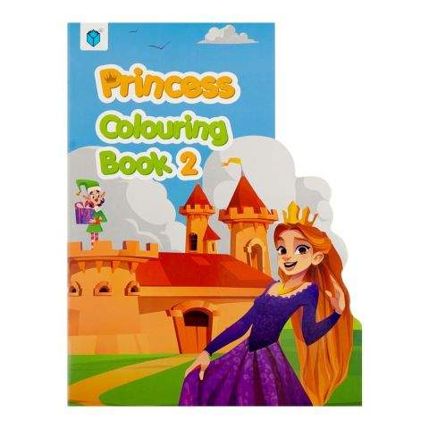 Paramount Books Princess Colouring Book 2, Diy-Cut Book