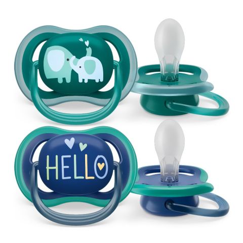 Avent Ultra Air Soothers, For 18 Months+ BPA Free, SCF349/18, 2-Pack