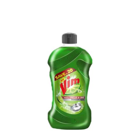 Vim Vinegar & Lime Dishwash Liquid, 250ml