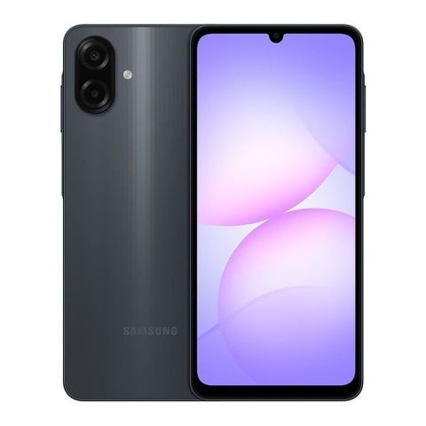 Samsung Galaxy A07 Smartphone, 6.7 Inches PLS LCD Display, 4/128GB, 5000mAh Battery, IP54 Dust Tight & Water Resistant, Black