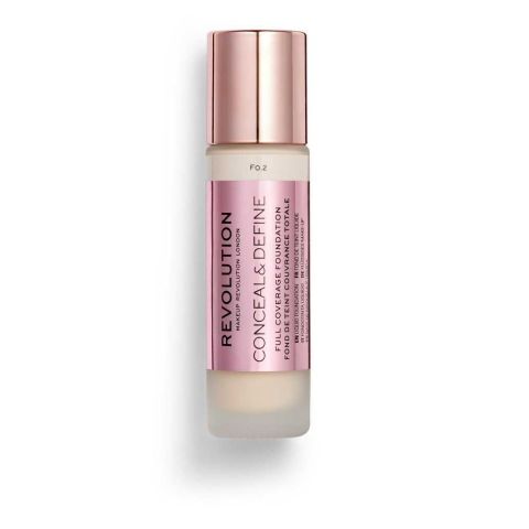 Makeup Revolution C&D Foundation, F0.2, 23ml