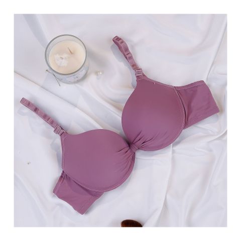 Flourish Women's Foam Bra, Dark Pink, 1258