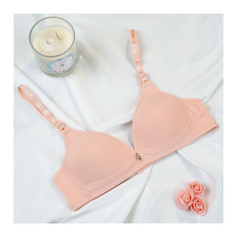 Flourish Women's Foam Bra, Peach, 1789