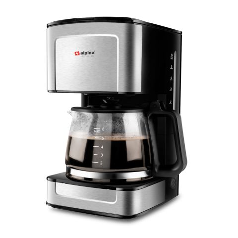 Alpina Cofee Maker, 680W, 220V, 6 Cups Capacity, SF-2800