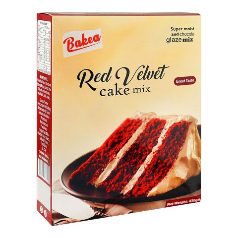 Bakea Red Velvet Cake Mix, 430g
