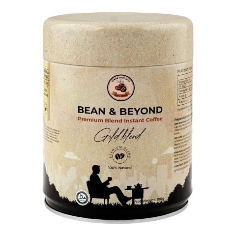 Bean & Beyond Gold Blend Coffee, 100g Tin
