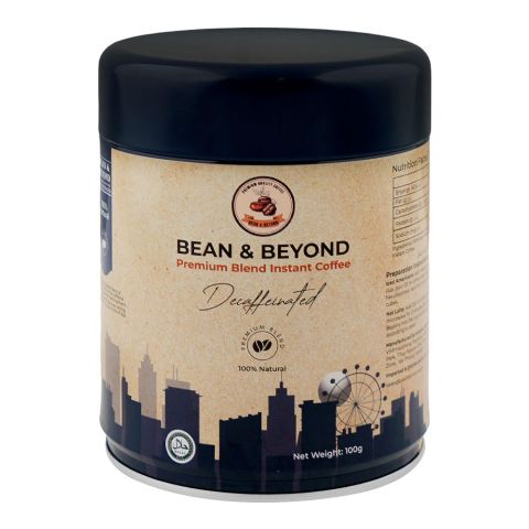Bean & Beyond Decaffeinated Coffee, 100g Tin