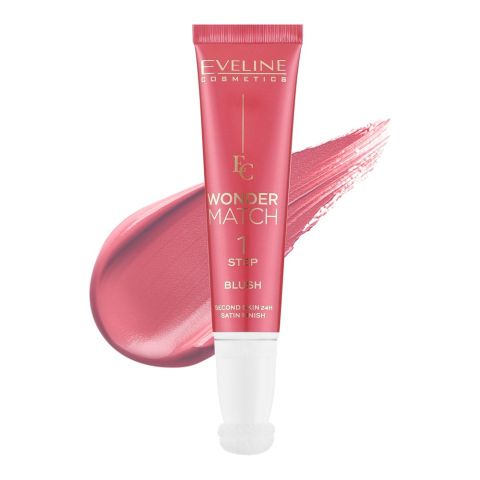 Eveline Wonder Match 1 Step Ultra Creamy Blush, 01, 14ml
