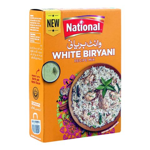 National White Biryani Recipe Mix, 60g