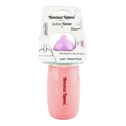 Tommee Tippee Active Straw Cup, BPA Free, For 12+ Months, 266ml, 448017