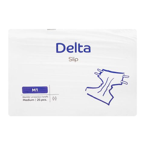 Abena Delta Slip Premium Bladder Protection Briefs, M1, Medium, 25-Pack