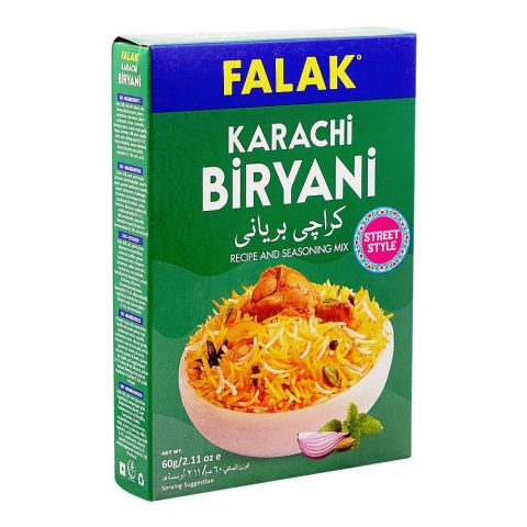 Falak Karachi Biryani Masala, 60g