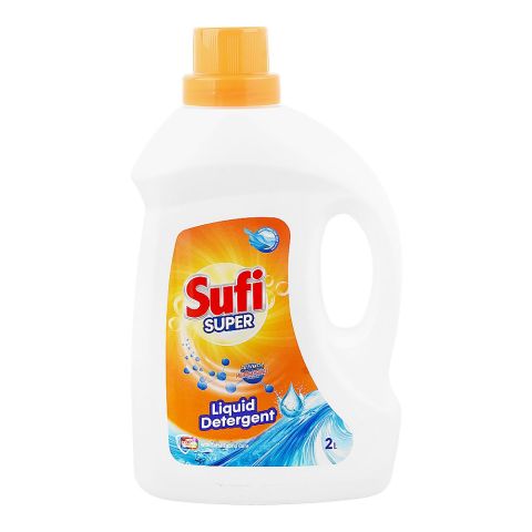 Sufi Super Liquid Detergent, 2 Liters